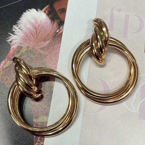 Free People Knock Knock Hoop Earrings - Picture 12 of 12